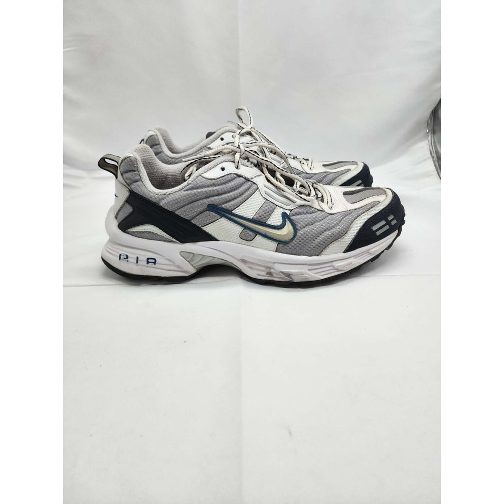 Nike Air Max Running Shoes Gray White Blue Size 9 Men's Used